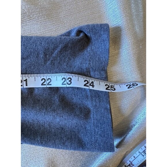 Chico's Zenergy Gray Grey Women's Leggings Pants Size 3P PETITE Cotton‎ Blend - Picture 5 of 8